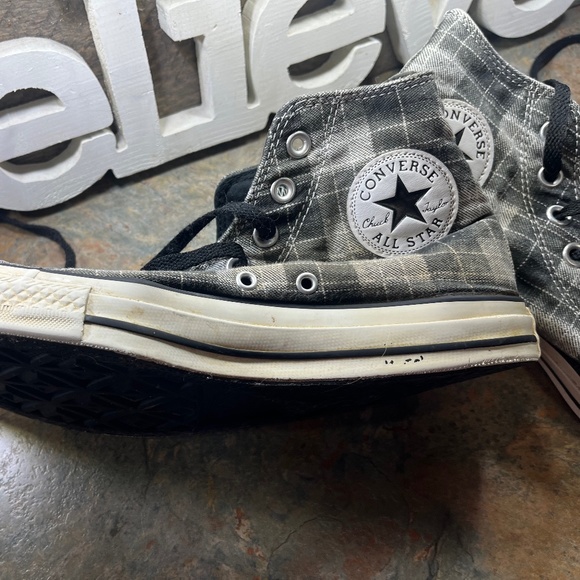 VINTAGE Converse All Star Chuck Taylor shoes unisex Women size 9.5 Men size 7.5 - Picture 5 of 13